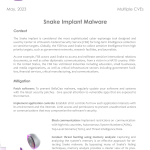 Snake Implant Malware